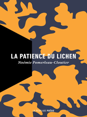 cover image of La patience du lichen